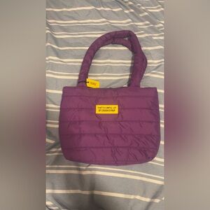 That’s an Awful Lot of Cough Syrup Purple Quilted Women's Bag